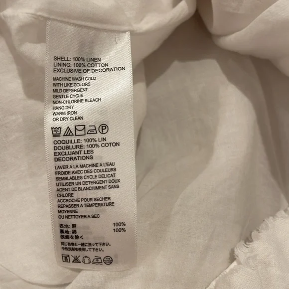 Tommy Bahama Two Palms Linen Skirt Size 16 - Picture 11 of 11